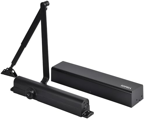 sophia door closer commercial grade 1, automatic door on a desk or shelf