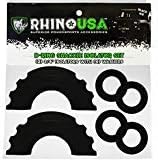 Rhino USA D-Ring Shackle Isolators (2) with Washers Included (4) - Fits Standard 3/4 Shackles - Protect Your Shackles from Damage & Prevents Rattling