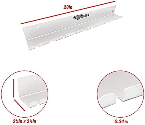 pit posse pp3118 air tool pneumatic rack holder on a desk or shelf