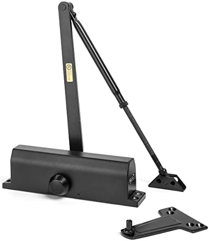 dynasty 4000 series door closer, sprayed duronotic bronze shown in use