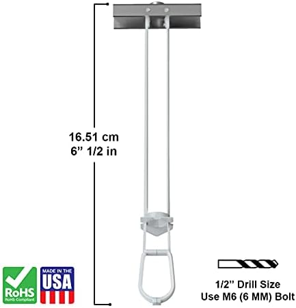 toggler snaptoggle bm6 toggle anchors for m6 fasteners, close-up detail