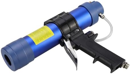 air sealant gun 10 oz/310 ml,pneumatic caulking gun,silicon, front angle view