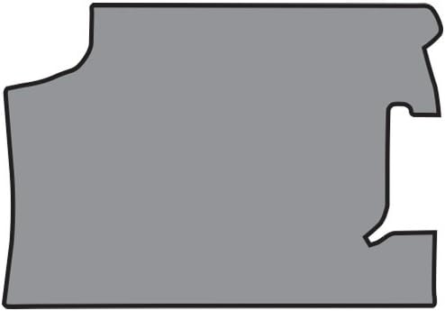 Die Cut Loop Complete Trunk Mat - fits 1966-1967 Chevrolet Chevelle in Carpet with Pad (Charcoal)