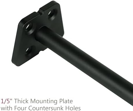 neodrop 12-pack 10 inch hidden floating shelf bracket, close-up detail