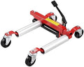 Hydraulic Tire Lift Dolly Trolley for Vehicle Positioning - 1500lb Capacity Ratchet Type Jack for Car Truck RV Trailer,1pcs