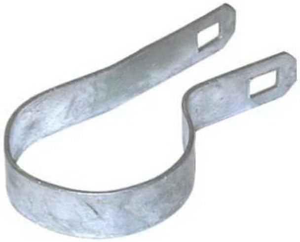 galvanized steel chain link tension band, durable steel, main product view