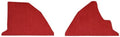 Die Cut Cutpile Kick Panel Carpet Flooring - fits 1978-1979 Ford Bronco (Flame Red)