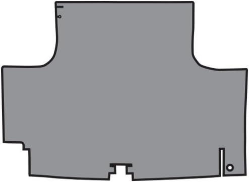 Part Synergy replacement For 1965-1966 Plymouth Fury Trunk Mat 01V Gray Plaid TM Vinyl Die Cut
