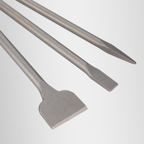 sds max shanks 16"chisel set,3 pcs masonry concrete, package contents