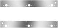 Technical Precision Replacement For KENWORTH T800 YEAR 2019 5.25 IN SS CAB PANEL WITH 6 P1 LIGHT HOLES DUAL STEP LIGHT HOLE