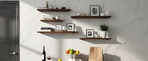 10 inch black hidden l shelf bracket (1/5, view 9