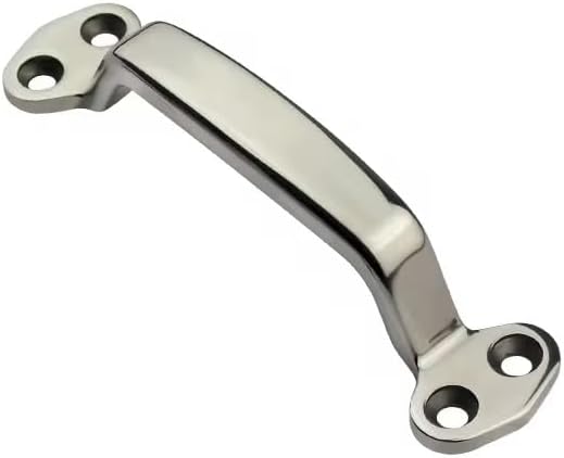 2PACK Grab Handles (Polished Stainless Steel) KIT for Peterbilt, Kenworth, Freightliner, Western Star