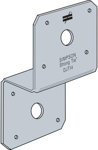 simpson strong-tie djt14z djt 14-gauge zmax galvanized deck, view 9