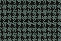 Molded Vinyl Complete Trunk Mat fits 1968-1968 Chevrolet Camaro (Aqua Houndstooth)