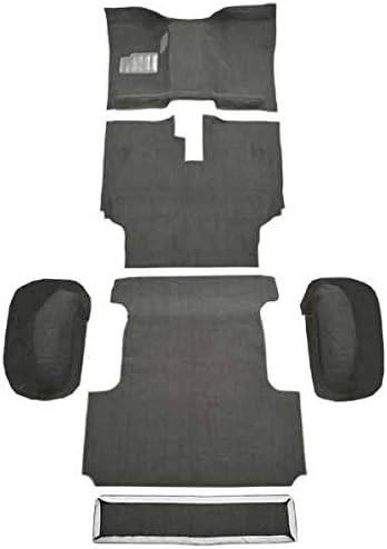 Automotive Carpet Compatible with 1986 to 1987 Toyota Land Cruiser, Complete Kit (602-Dark Blue Nylon Loop)
