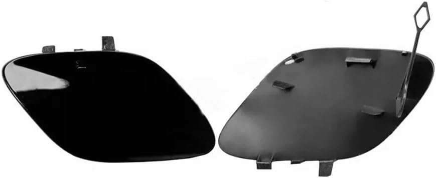 Front Bumper Tow Hook Cover Cap ABS for Compatible with for MERCEDES for BENZ W205 C300 C400 for AMG 2015-2018, OEM Replacement 2058850724, for weather-resistant Exterior Trim Accessory(black)