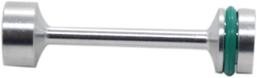 Billet Aluminum Barbell Oil Diverter Kit with Pickup Tube Hold Down & Galley Plug, Direct Fit Replacement for GM LS Series Engines LS1 LS2 LS3 5.3 LQ4 Performance Oil System Upgrade
