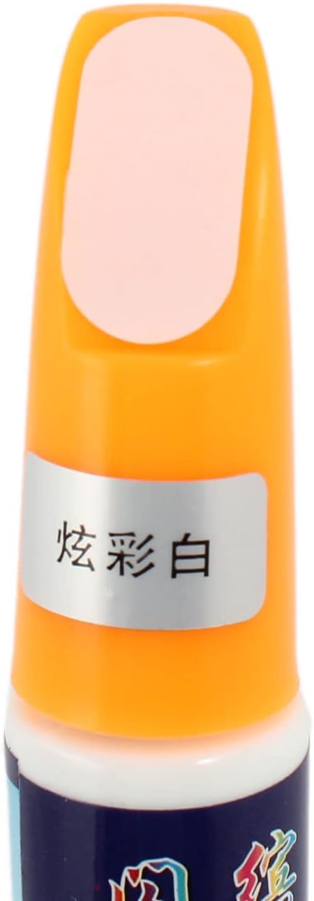 Ruilogod Orange Plastic Shell White Tyre Tire Paint Marker for Automobile Car