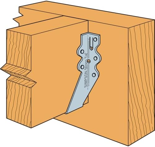 simpson strong-tie lu26 light face-mount joist hanger shown in use