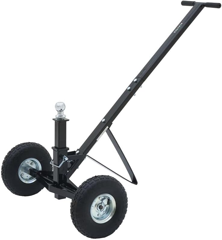 Elevate Outdoor Boat Trailer Dolly - 10" Pneumatic Tires - Long Handle - 600 lb. Max Torque - Moves Trailers up to 3,500 lbs.