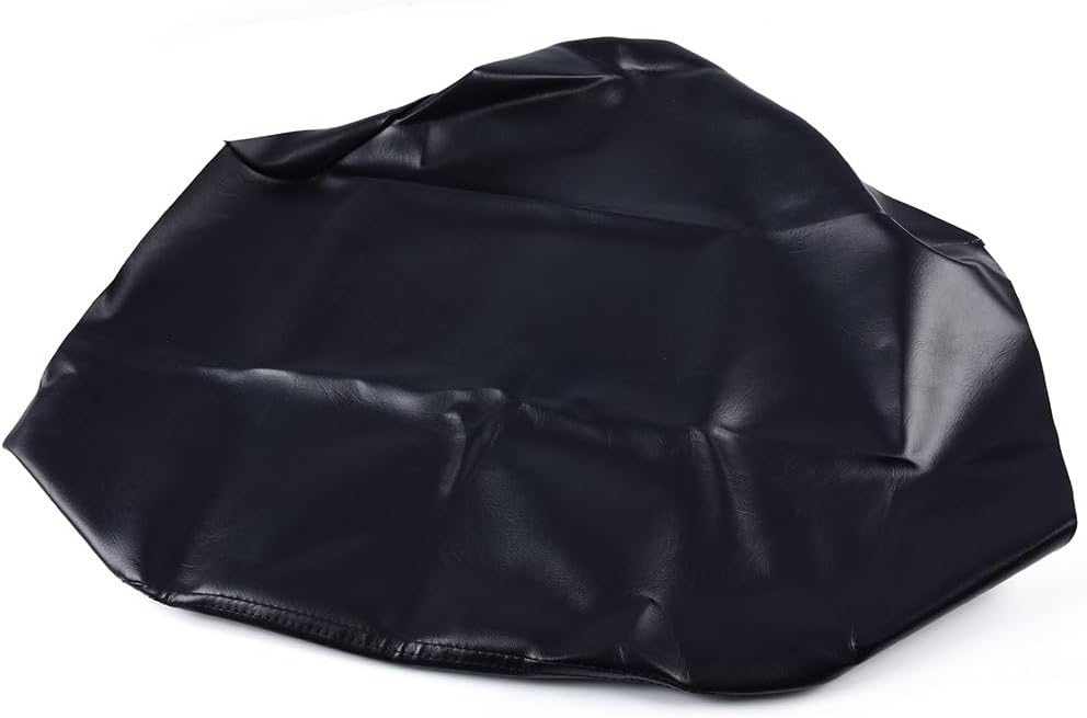 G-PLUS Seat Cover Compatible with Honda Rancher 350 2000 2001 2002 2003 2004 2005 2006 Leather ATV Seat Cover Black