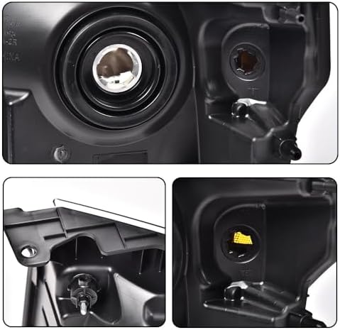 PIT66 Headlight Headlamp Assembly Compatible with Ford F150 2009 2010 2011 2012 2013 2014 faros delanteros (Clear Lens Chrome Housing Clear Reflector, Basic Style)