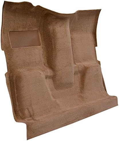 Replacement Auto Carpet Floor Liner - Molded Cutpile - fits 1975-1980 Chevrolet K10 Regular Cab 4WD Automatic 4 Speed (Maple/Canyon)