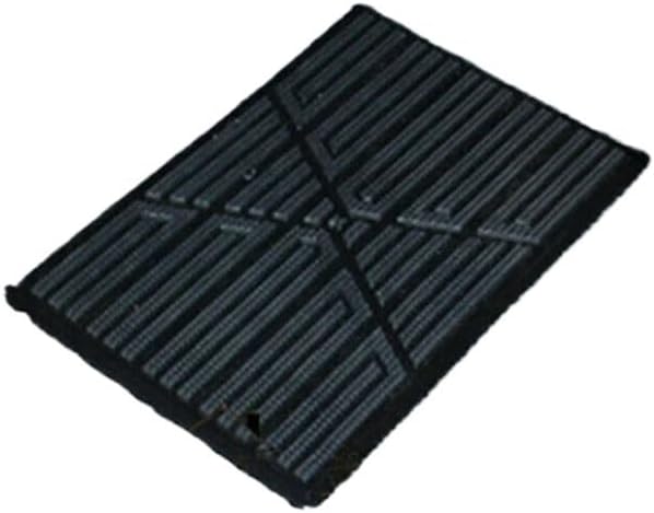 Car Carpet Plate Floor Pad Heel Foot Mat Pedal Patch Black PVC Waterproof Auto Anti-Skid Pad Universal Interior Accessories