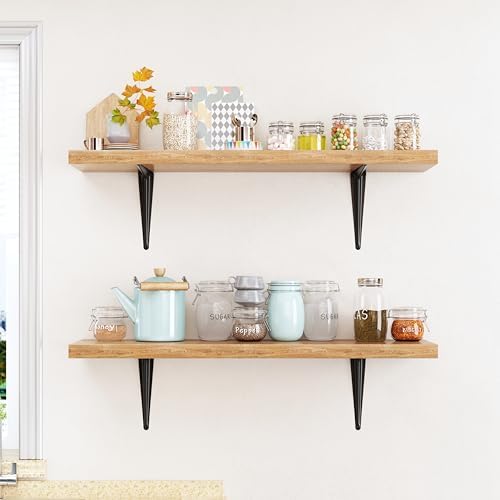 shelf brackets 12 inch, black metal brackets for, close-up detail