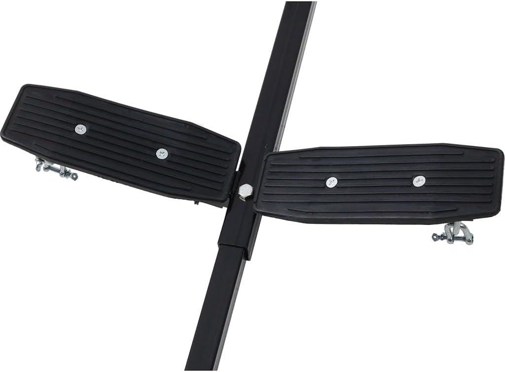 Boat Trailer Dolly, 420 lbs Load Capacity Trailer Mover with 96"-116" Adjustable Length, 16" Pneumatic Tires, Heavy Duty Steel Boat Dolly for Kayak, Motorboat, Fishing Boat, Canoe & Jet Ski, Black