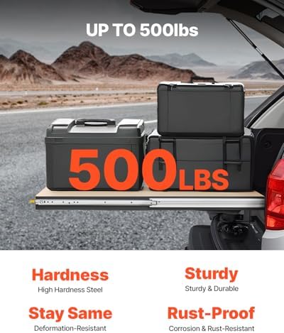 vevor heavy duty drawer slides 30 inch 500 shown in use