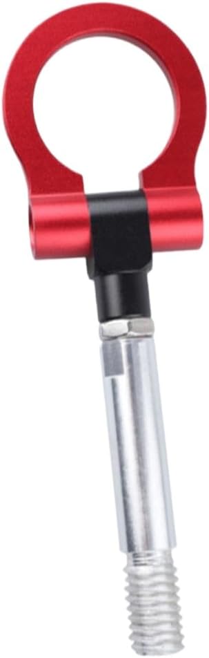 Front Bumper Tow Hook Clockwise Tow Hole Compatible with Camaro 6th Generation 2016 2017 2018 2019 2020 2021 2022 2023 2024(Color Name: Red)