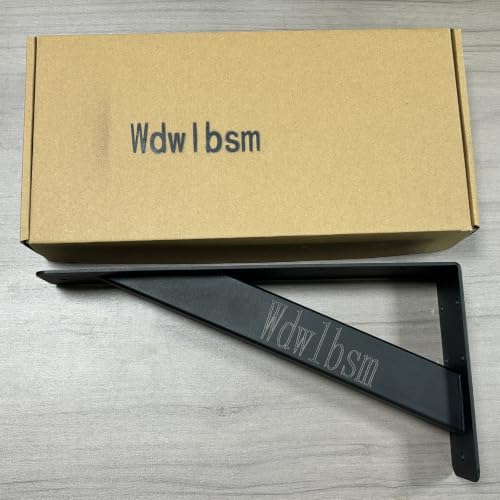 wdwlbsm 2pcs shelf bracket heavy duty 12 inch, view 9