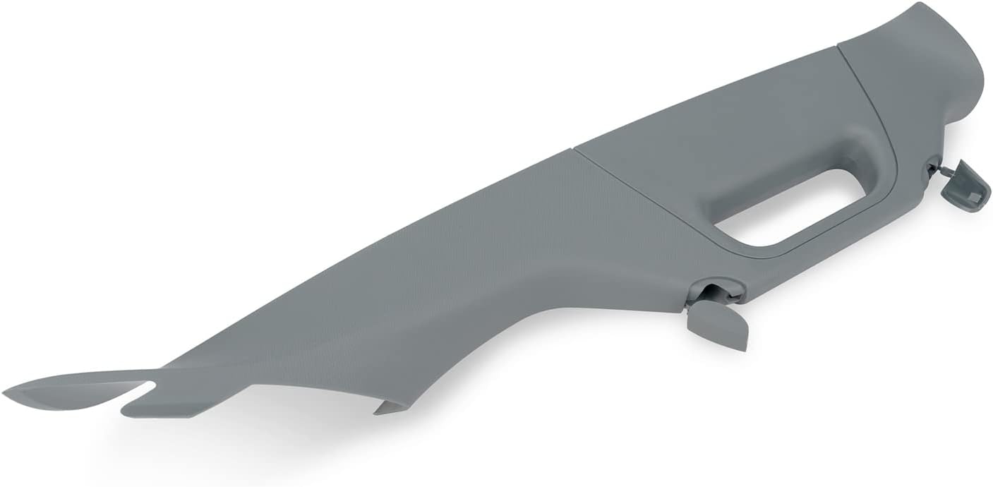 A-Pillar Grab Handle Interior Trim Passenger Right Side Replacement for 2011-2016 Ford F250 F350 F450 F550 Super Duty Replace BC3Z-2503598-AC BC3Z2503598AC(Right, Gray)