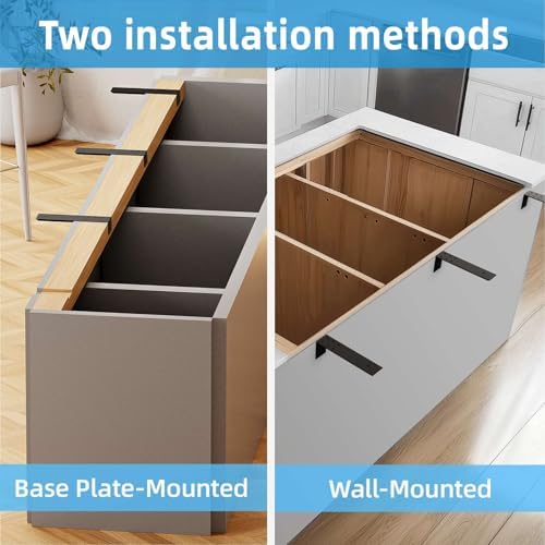 wekis 10 inch countertop support bracket, 3 pack, package contents