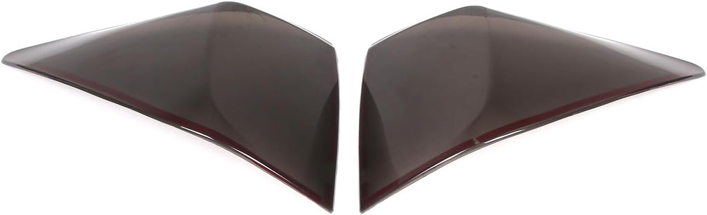 Rear Tail Light Cover Compatible with Honda Passport 2019-2023 Accessories, Blackout Rear Brake Light Guard Bezels, Reverse Tail Lamp Shell Shade Cap, Smoked Taillight Lens Cover Trim, ABS