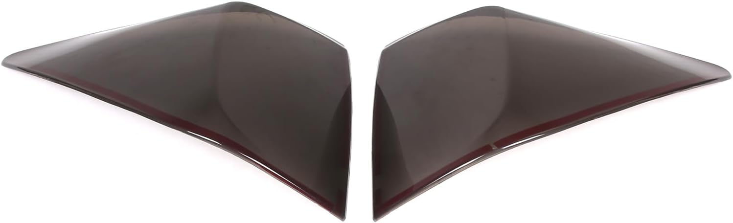 Rear Tail Light Cover Compatible with Honda Passport 2019-2023 Accessories, Blackout Rear Brake Light Guard Bezels, Reverse Tail Lamp Shell Shade Cap, Smoked Taillight Lens Cover Trim, ABS