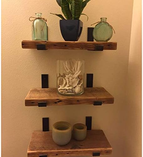 shelf brackets 5.5 x 4 inch, heavy duty on a desk or shelf