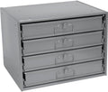 global industrial durham steel compartment box rack with, main product view