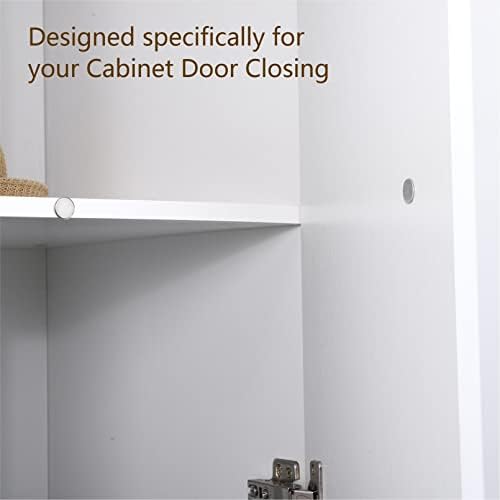mousike magnetic door catch ultra thin cabinet magnets showing dimensions
