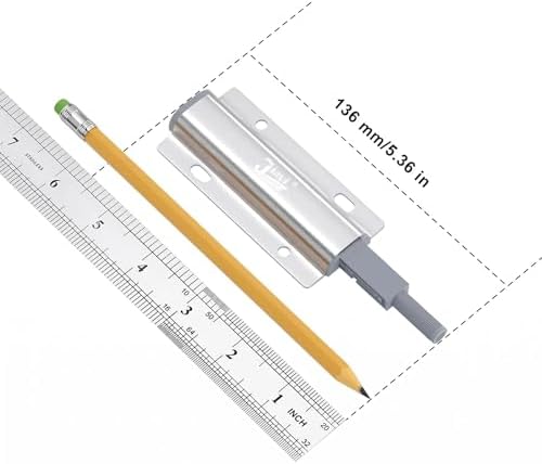 push to open cabinet latches hardware magnetic push on a desk or shelf