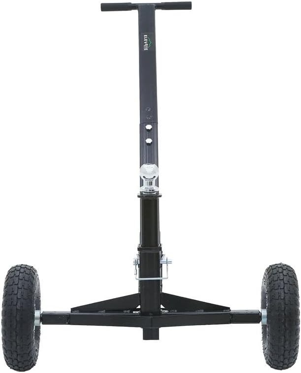 Elevate Outdoor Boat Trailer Dolly - 10" Pneumatic Tires - Long Handle - 600 lb. Max Torque - Moves Trailers up to 3,500 lbs.