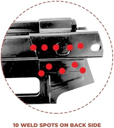 sp 884-570 aftermarket magazine assembly (steel) 2-hole compatible showing dimensions