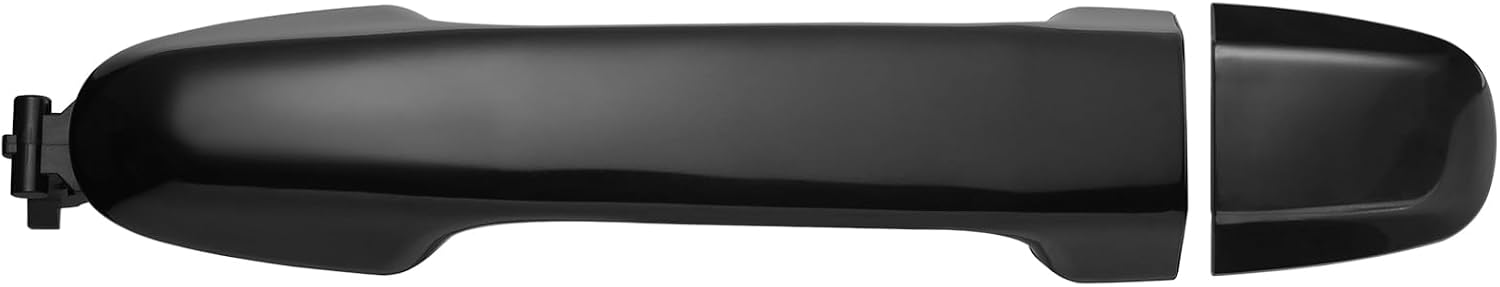 Exterior Door Handle for Toyota Camry 2012 2013 2014 2015 2016 2017, for Rear Left Driver or Right Passenger Side Door, Black