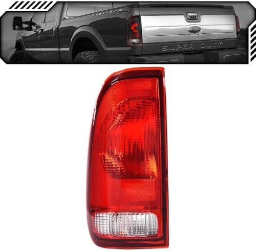 EPIC LIGHTING OE Spec-A Halogen Replacement Tail Light Compatible with FORD 97-00 F150 97-99 F250 99-07 F350 - Left Driver Side