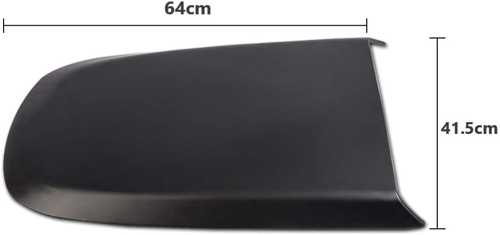 G-PLUS Front Air Vent Hood Scoops Compatible with Ford Mustang GT V8 2005 2006 2007 2008 2009 Racing Style, Black