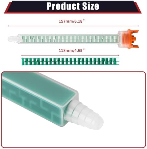 250ml dual cartridge adhesive dispenser gun 10:1 mix, front angle view