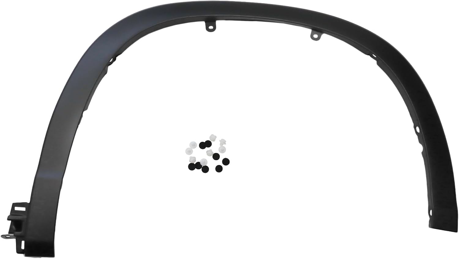 Front Left Right Fender Trim Set For Toyota Highlander 2014-2017, Direct Replacement OE TO1291105 TO1290105