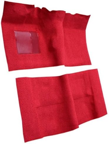 ACC Automotive Carpet Compatible with 1960 to 1962 Ford Galaxie, Convertible 4 Speed with Flat Front (601-Black Nylon Loop)
