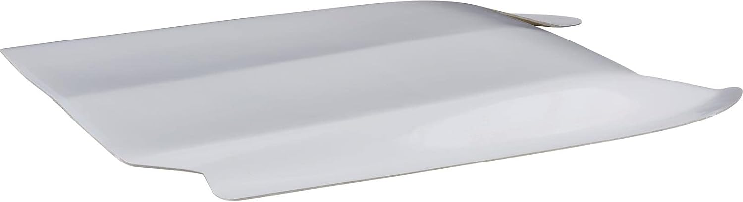 Corvette-Style Stingray Fiberglass Hood Scoop for Universal Fit: 37 x 22 x 3 inches, Glossy Gelcoat Finish, Suitable for Street & Race, Front-to-Back Length 36", Max Inside Width 18" Ready for Paint
